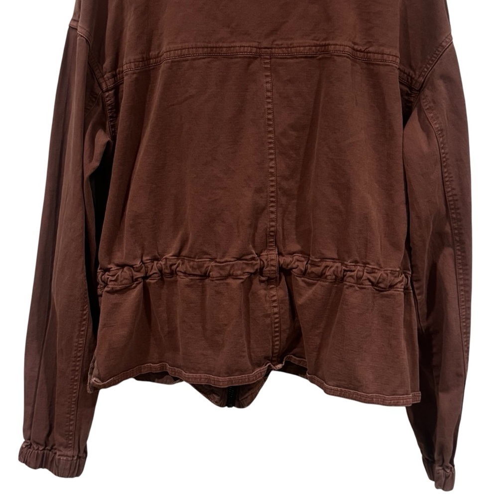 Michael Stars Ingrid Utility Jacket in Color Rust Women’s Size M - Picture 9 of 13